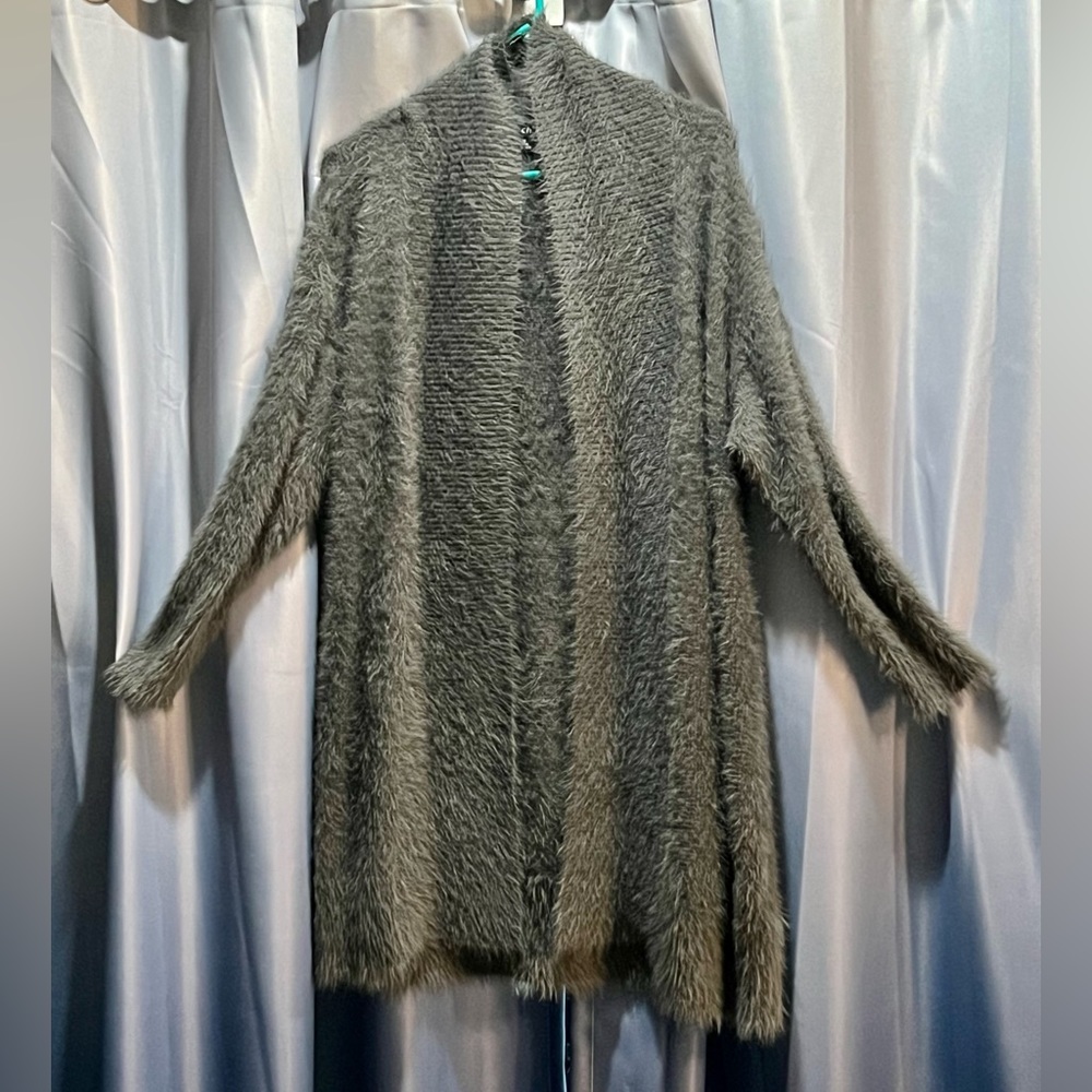 Ladies City Chic Fuzzy Sweater - Size 12